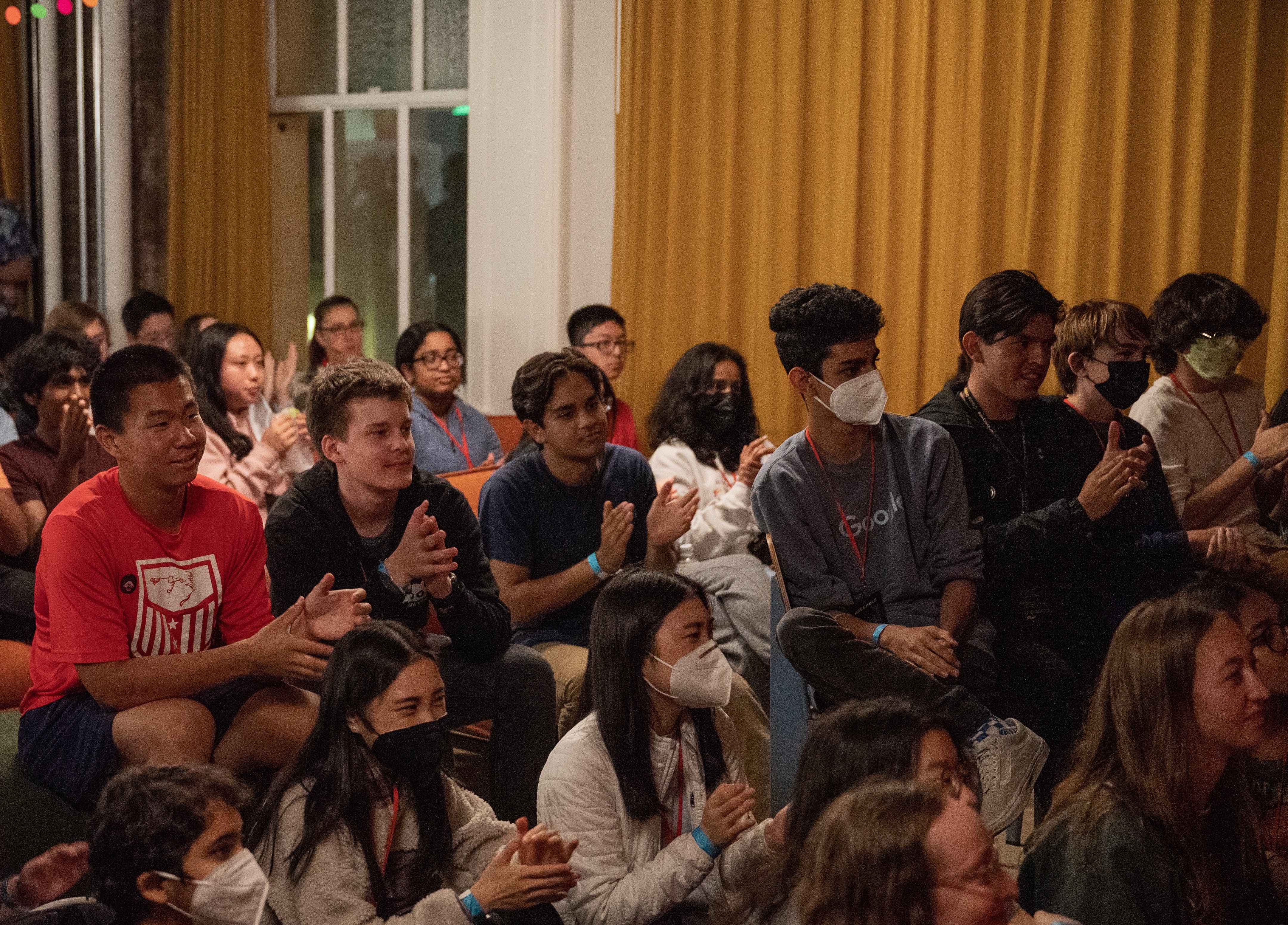 Image of a hackathon with Hack Clubbers