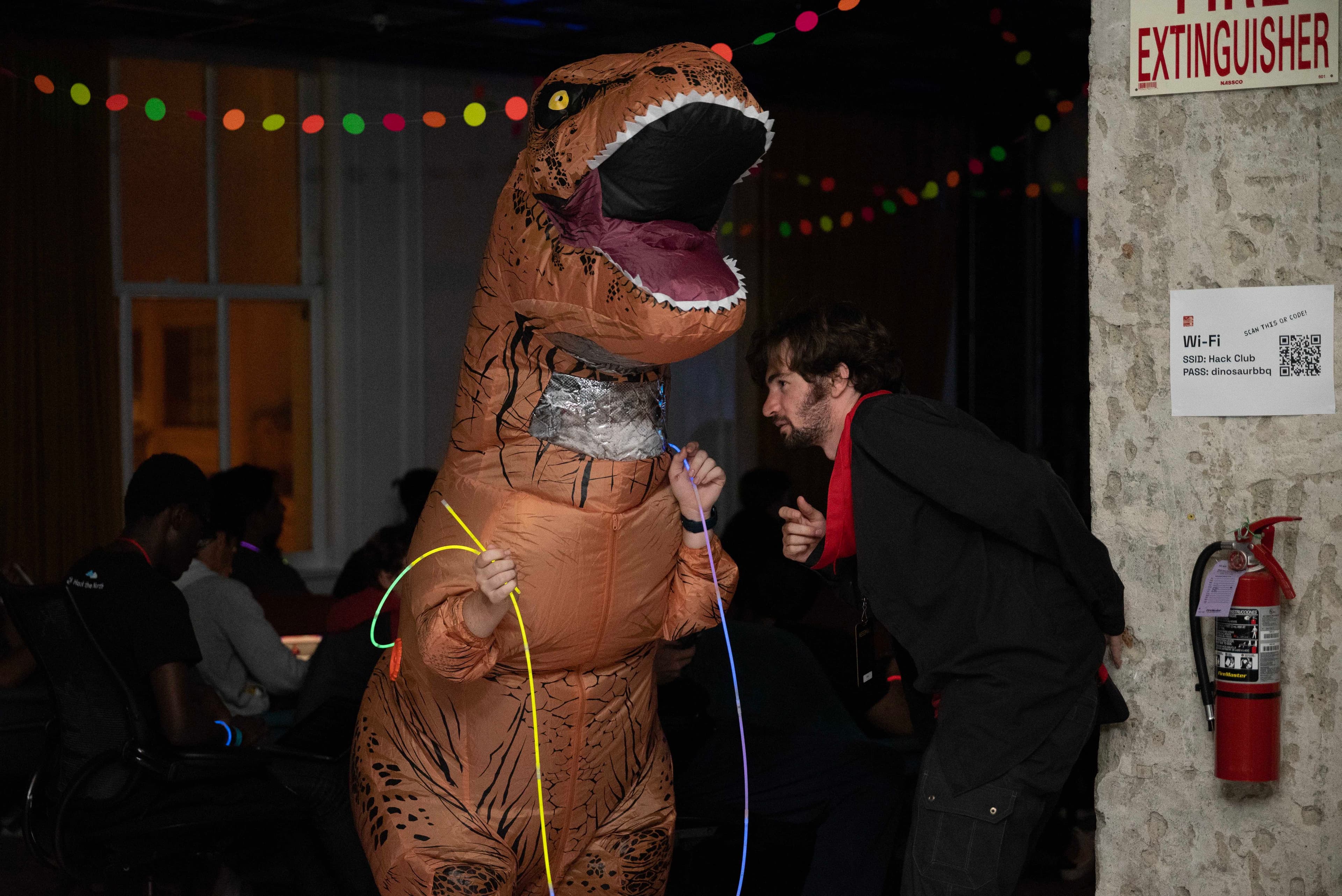 Image of a hackathon with Hack Clubbers